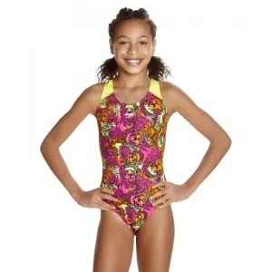 Speedo Girl's Electric Ball Swimsuit - Pink