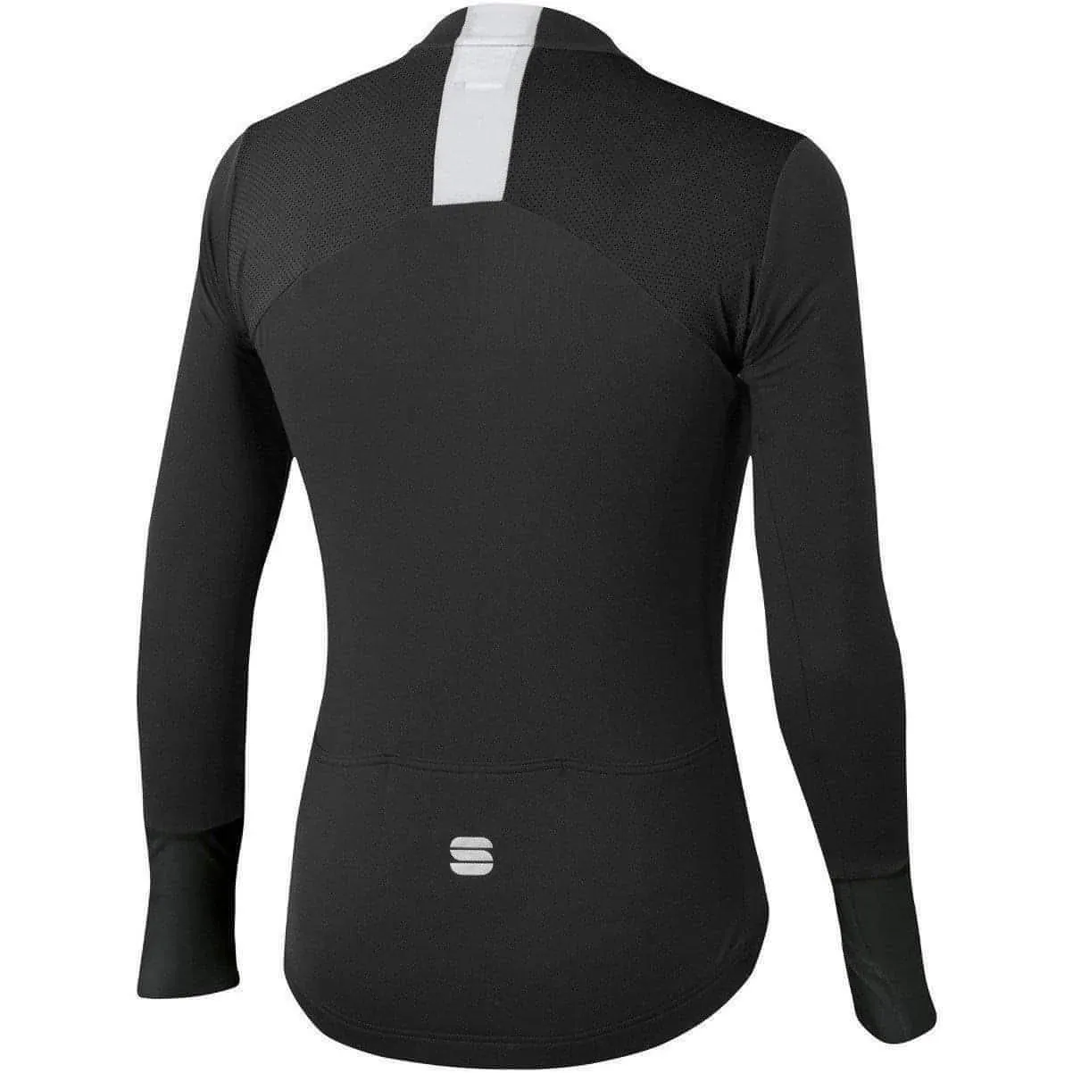 Sportful Strike Long Sleeve Mens Cycling Jersey - Black