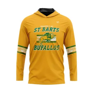 ST. BARTS BUFFALOS Football Sublimated Lightweight Hoodie