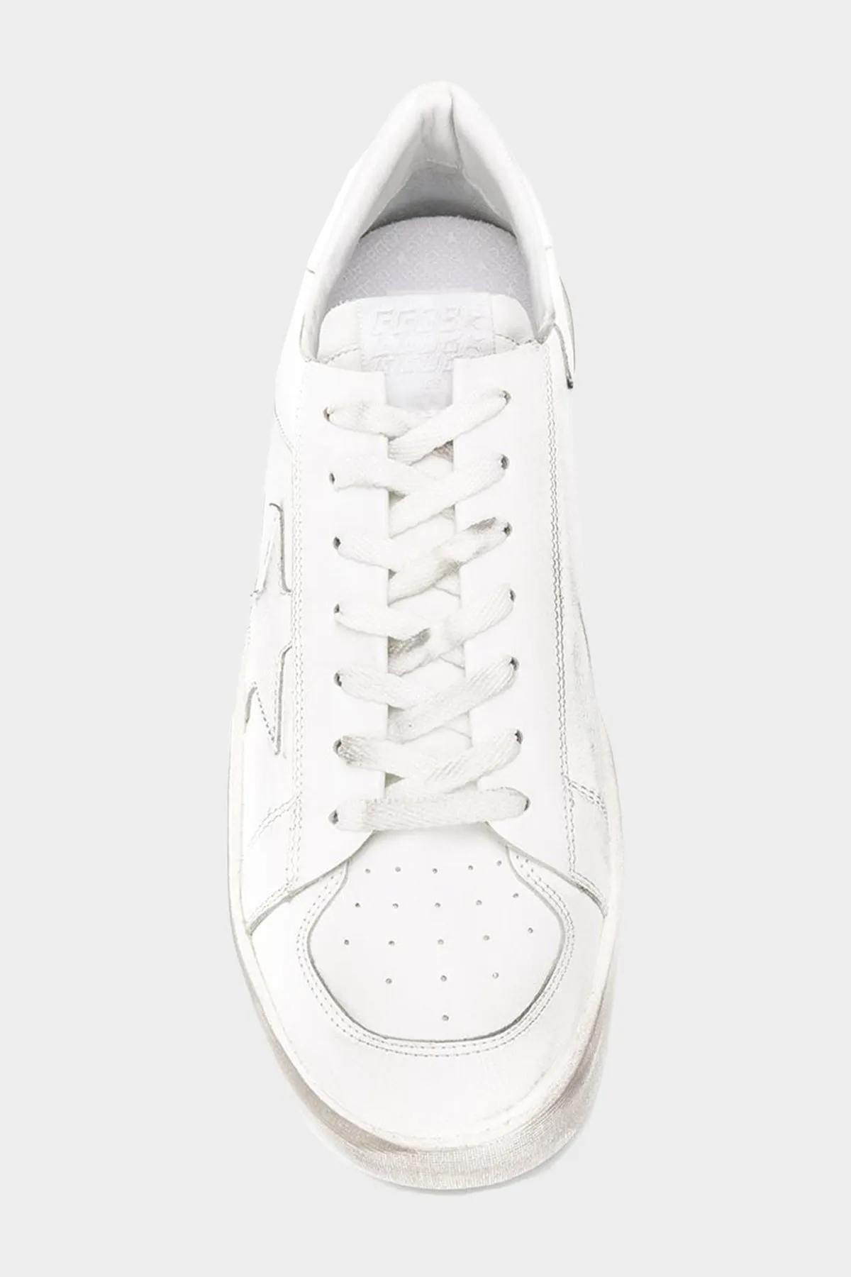 Stardan Optic White Leather Men Sneaker