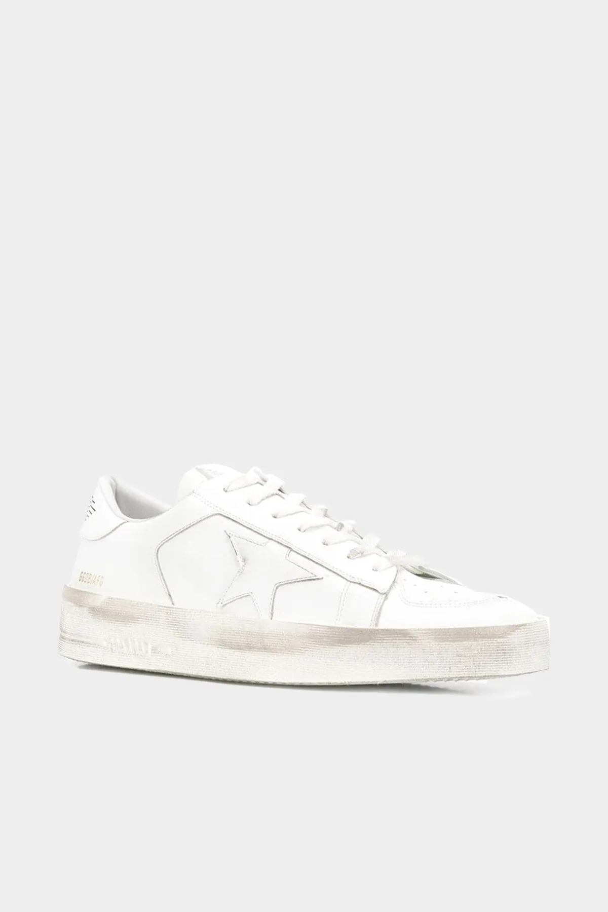 Stardan Optic White Leather Men Sneaker