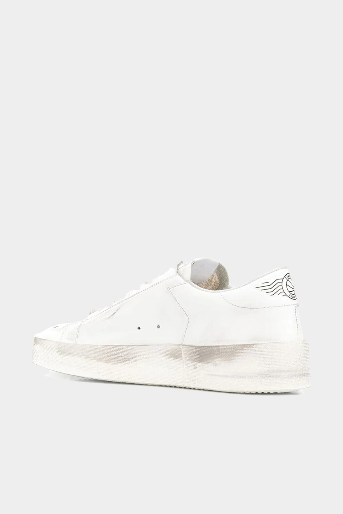 Stardan Optic White Leather Men Sneaker