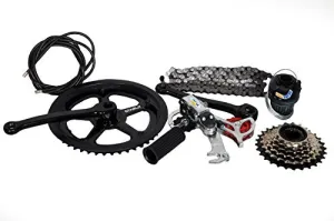 STARLIT Rubber and Steel Bicycle Accessories, Multicolour