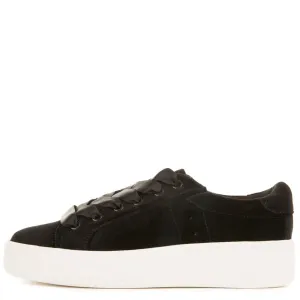 Steve Madden for Women: Bertie-V Black Platform Sneakers