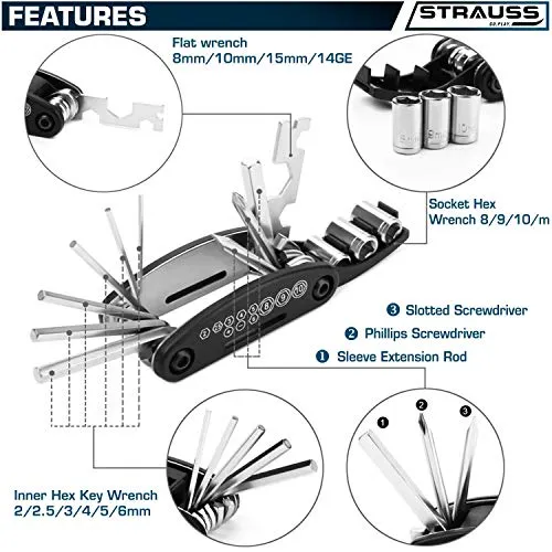 Strauss Bicycle Repair Toolkit