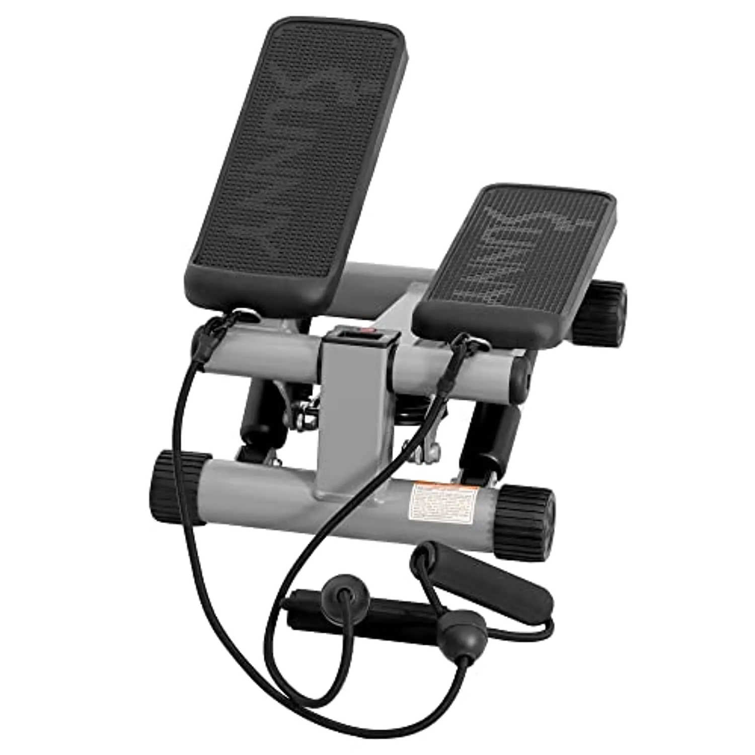 Sunny Health & Fitness Mini Stepper Stair Stepper Exercise Equipment with Resistance Bands