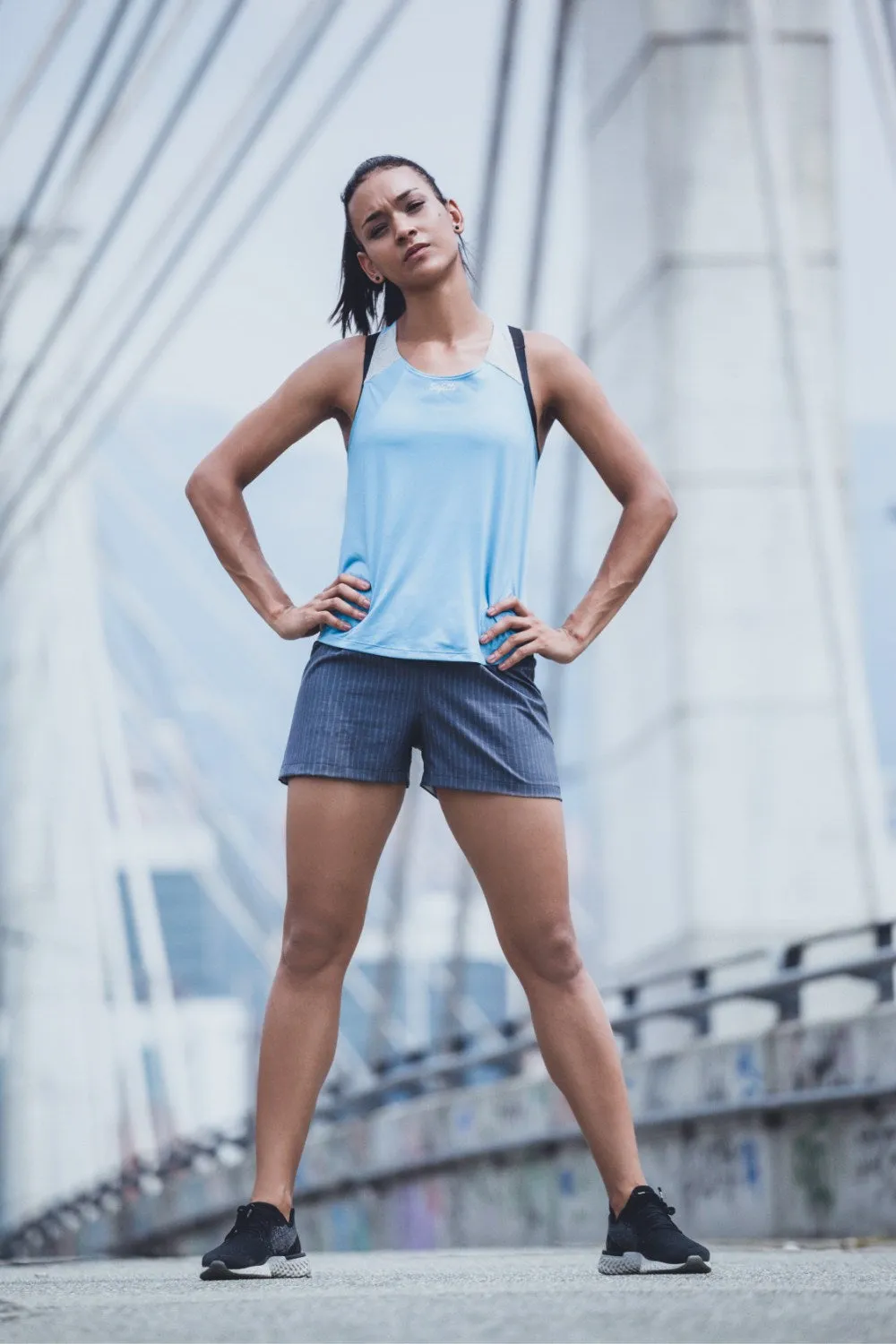 Sunset Running - Endeavor - Sleeveless Running Jersey. Women