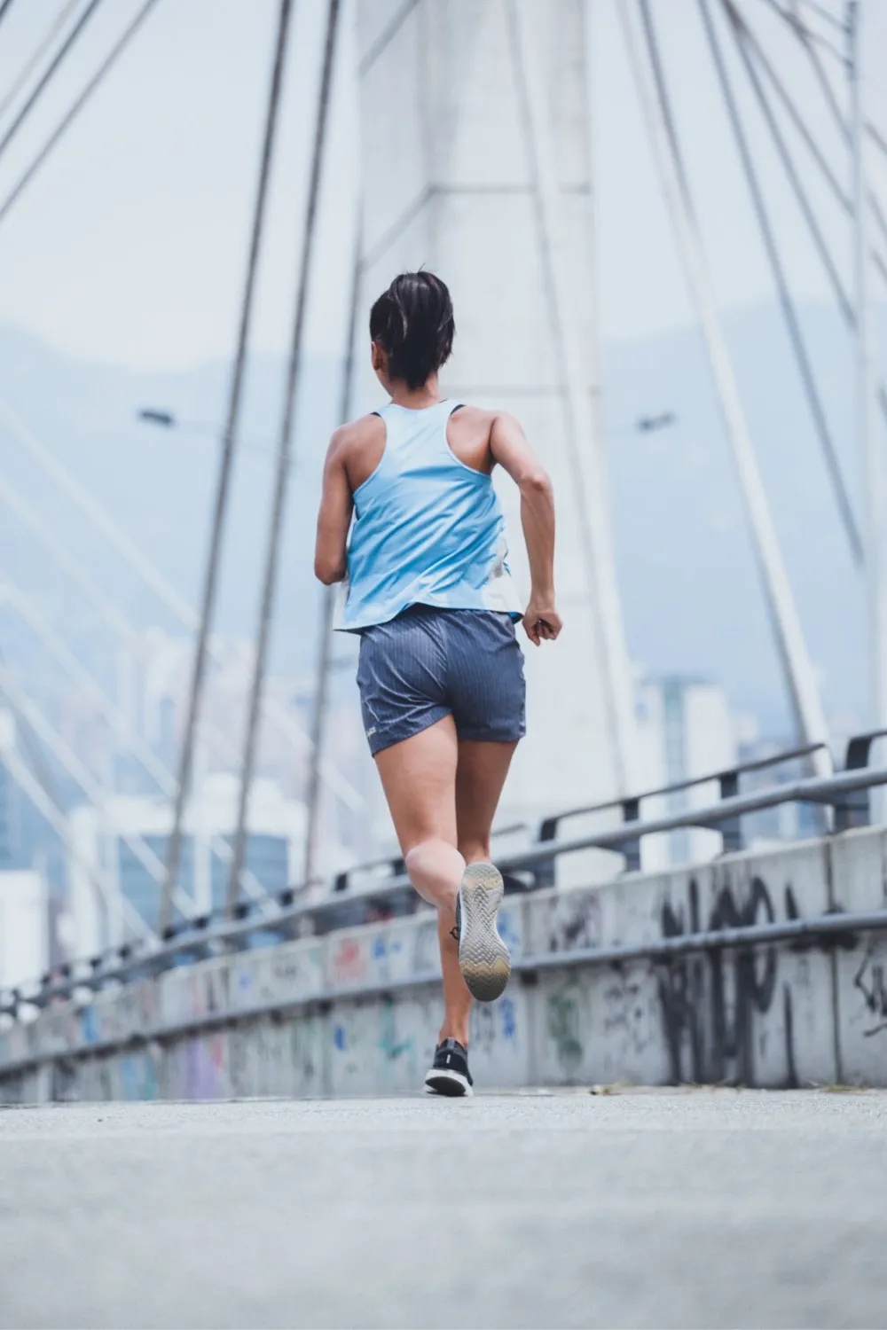 Sunset Running - Endeavor - Sleeveless Running Jersey. Women
