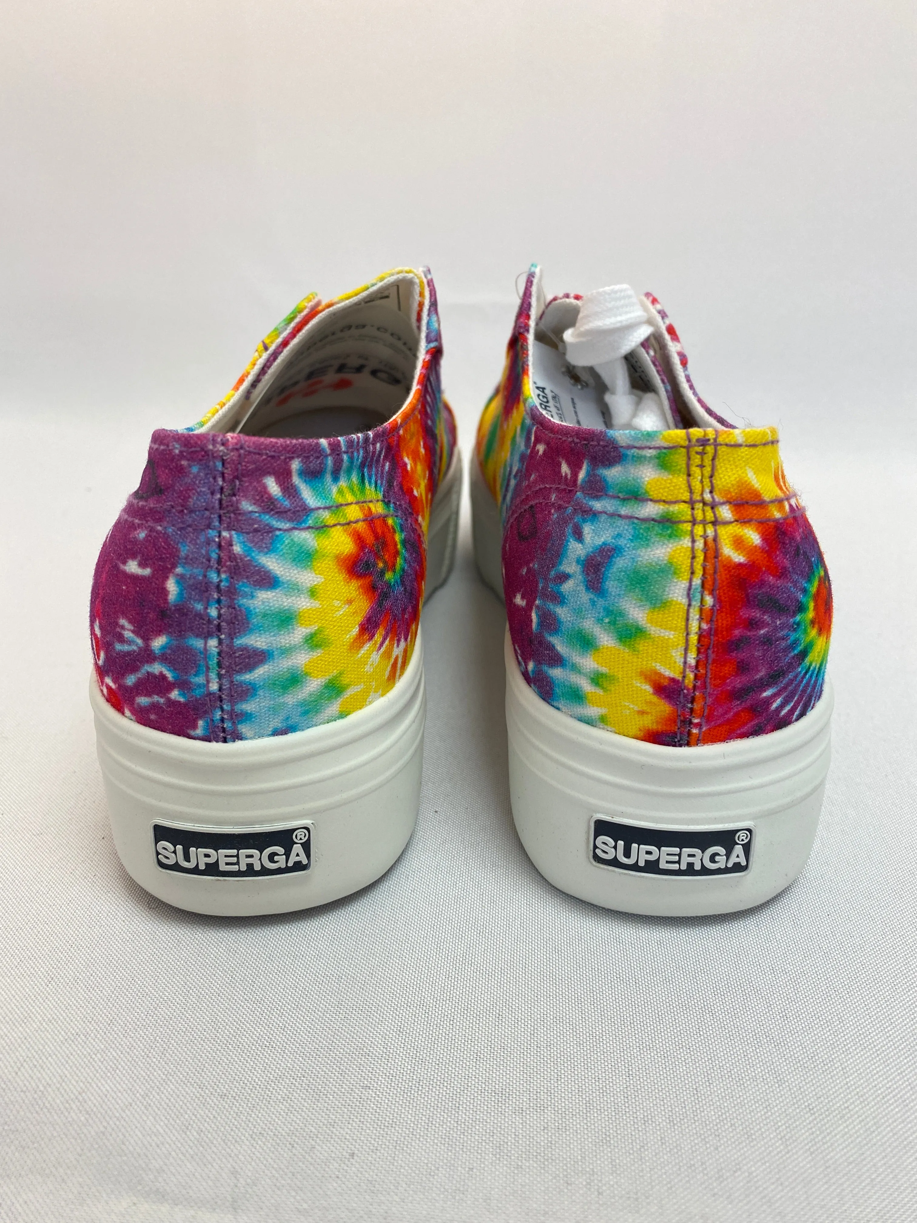 Superga Tie-Dye Platform Sneakers