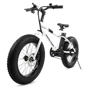 SWAGTRON Unisex EB-6 T Bandit Electric Bike 7-Speed Shimano SIS Shifting Built for Trail Riding 16" Frame
