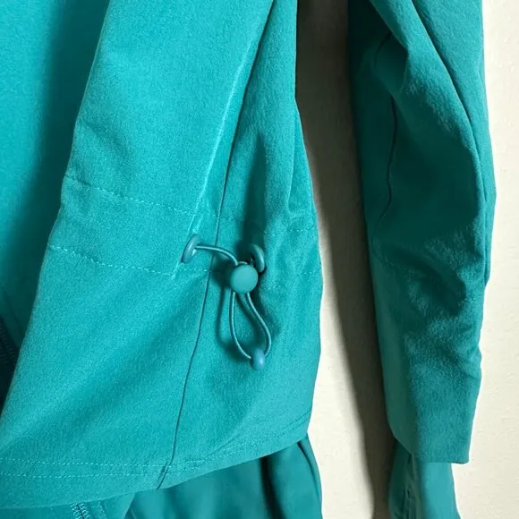 Sweaty Betty Fast Lane Running Jacket Athletic Wave Green Women's Size XS