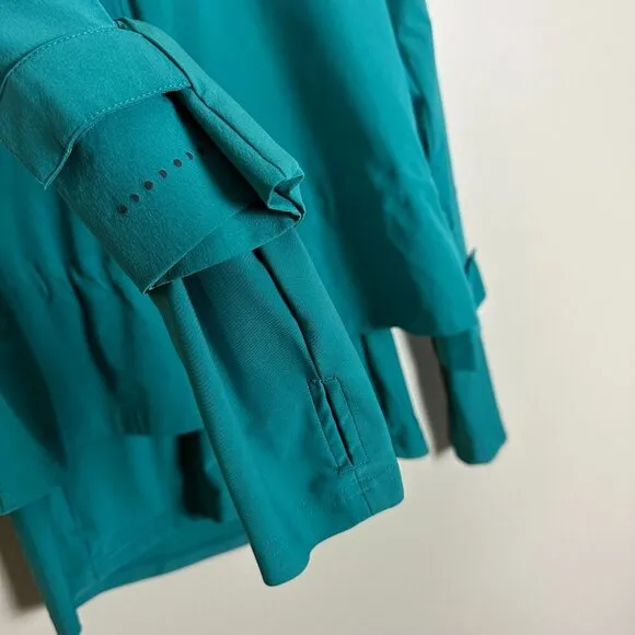 Sweaty Betty Fast Lane Running Jacket Athletic Wave Green Women's Size XS