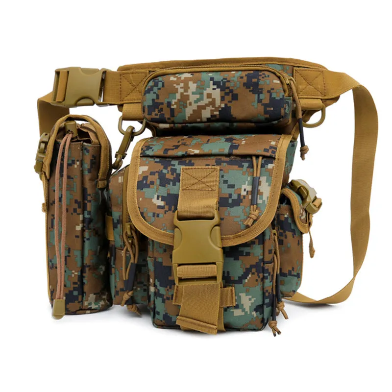 Tactical Drop Leg Bag Camouflage Bag