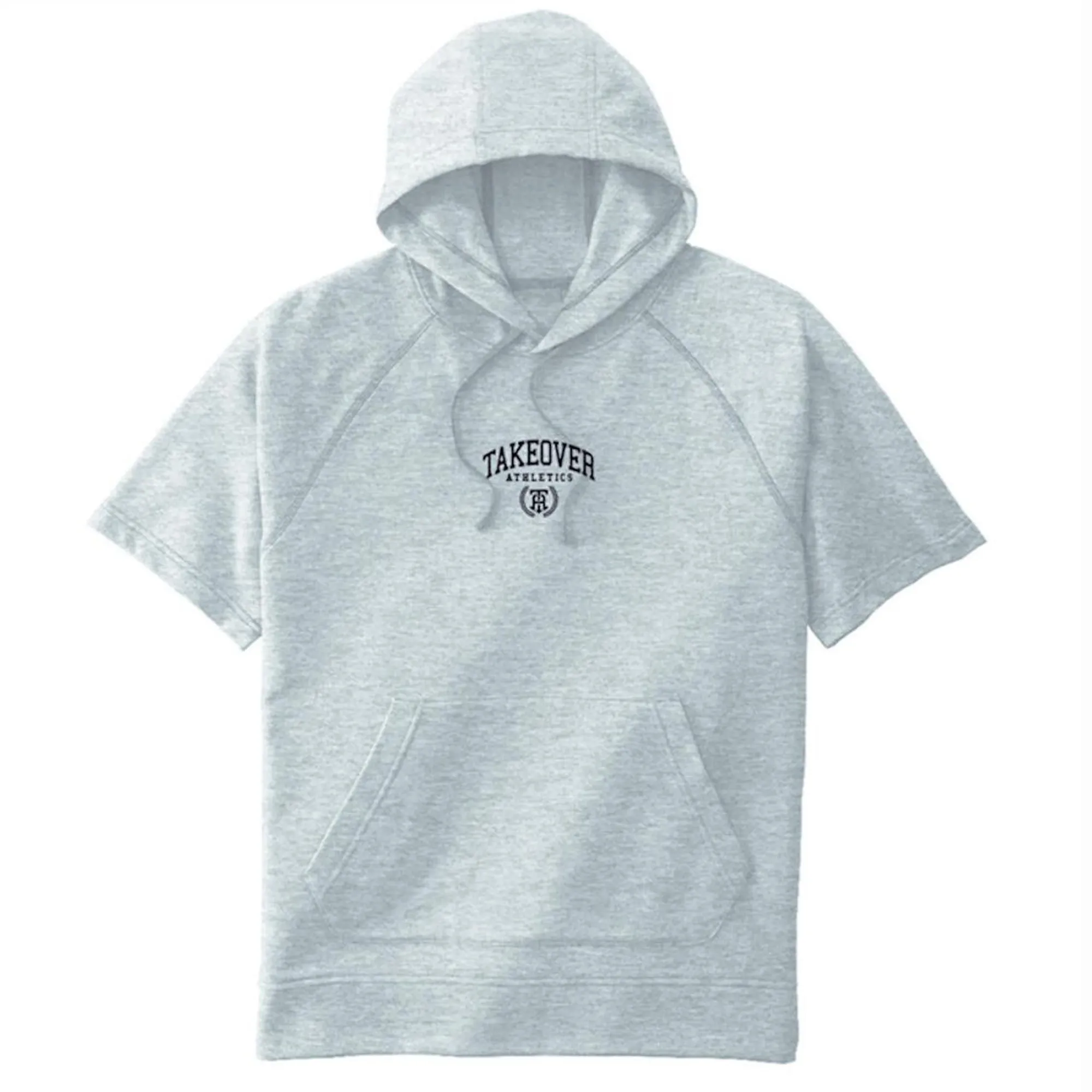 TAKEOVER Athletics Tri-Blend Hoodie - Light Heather