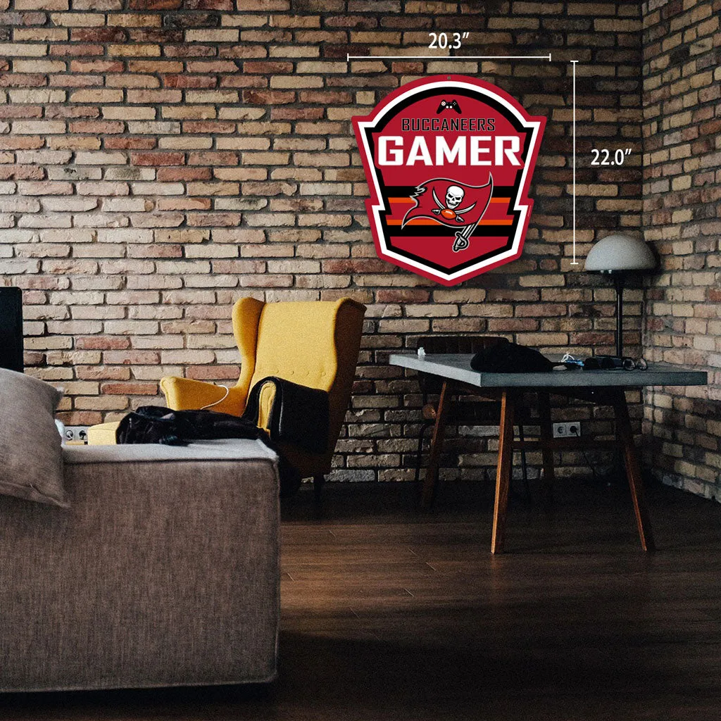 Tampa Bay Buccaneers 22" Gaming Sign - PVC