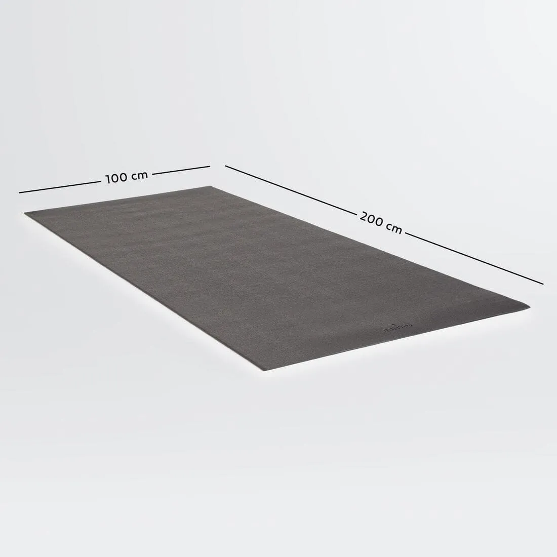 TAPIS DE PROTECTION SOL POUR MATERIEL DE FITNESS - taille L - 100x200 cm