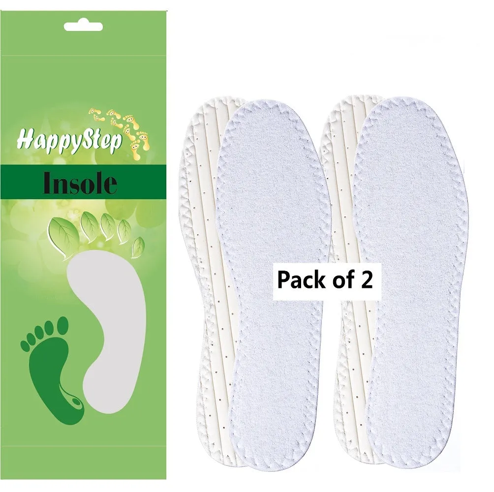 Terry Cloth Barefoot Insoles (2 pairs)