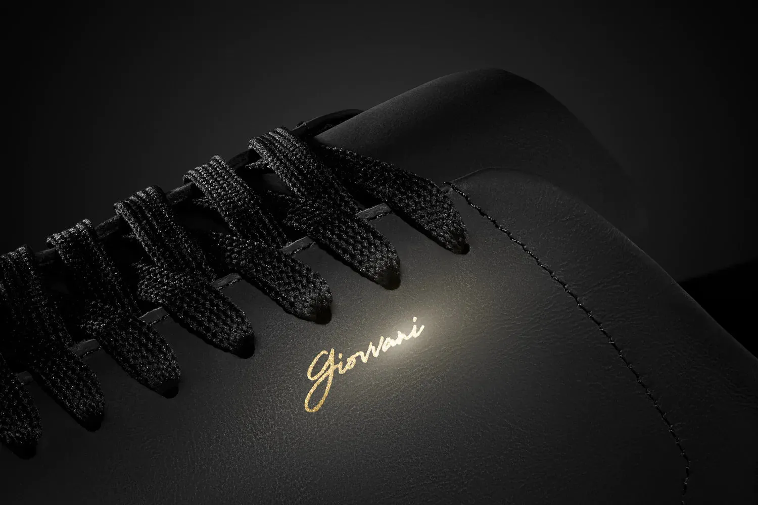 The Lorenzo - Black Leather / White Sole - Womens