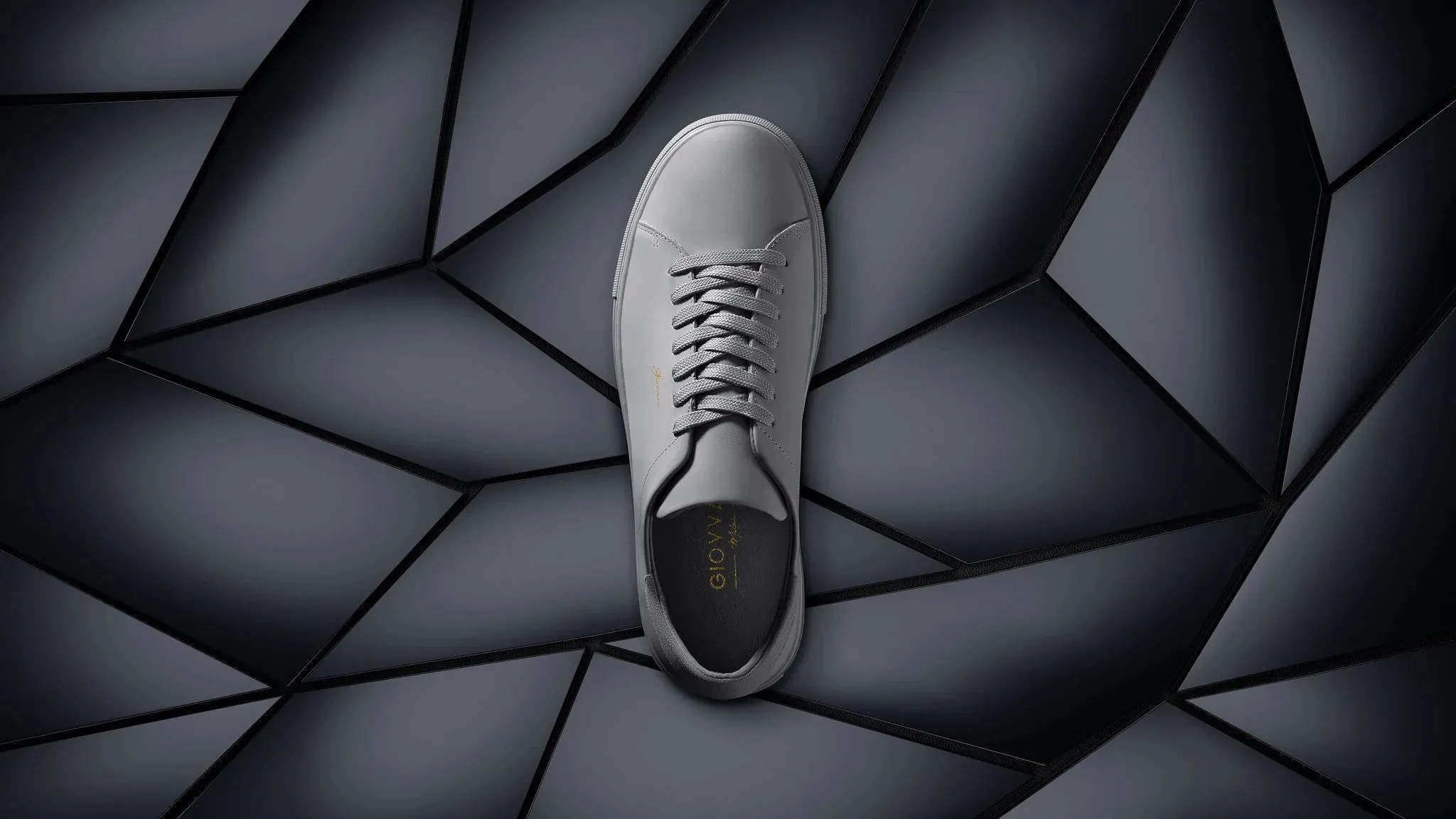 The Lorenzo - Grey Leather / Grey Sole