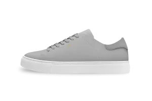 The Lorenzo - Grey Leather / White Sole - Womens