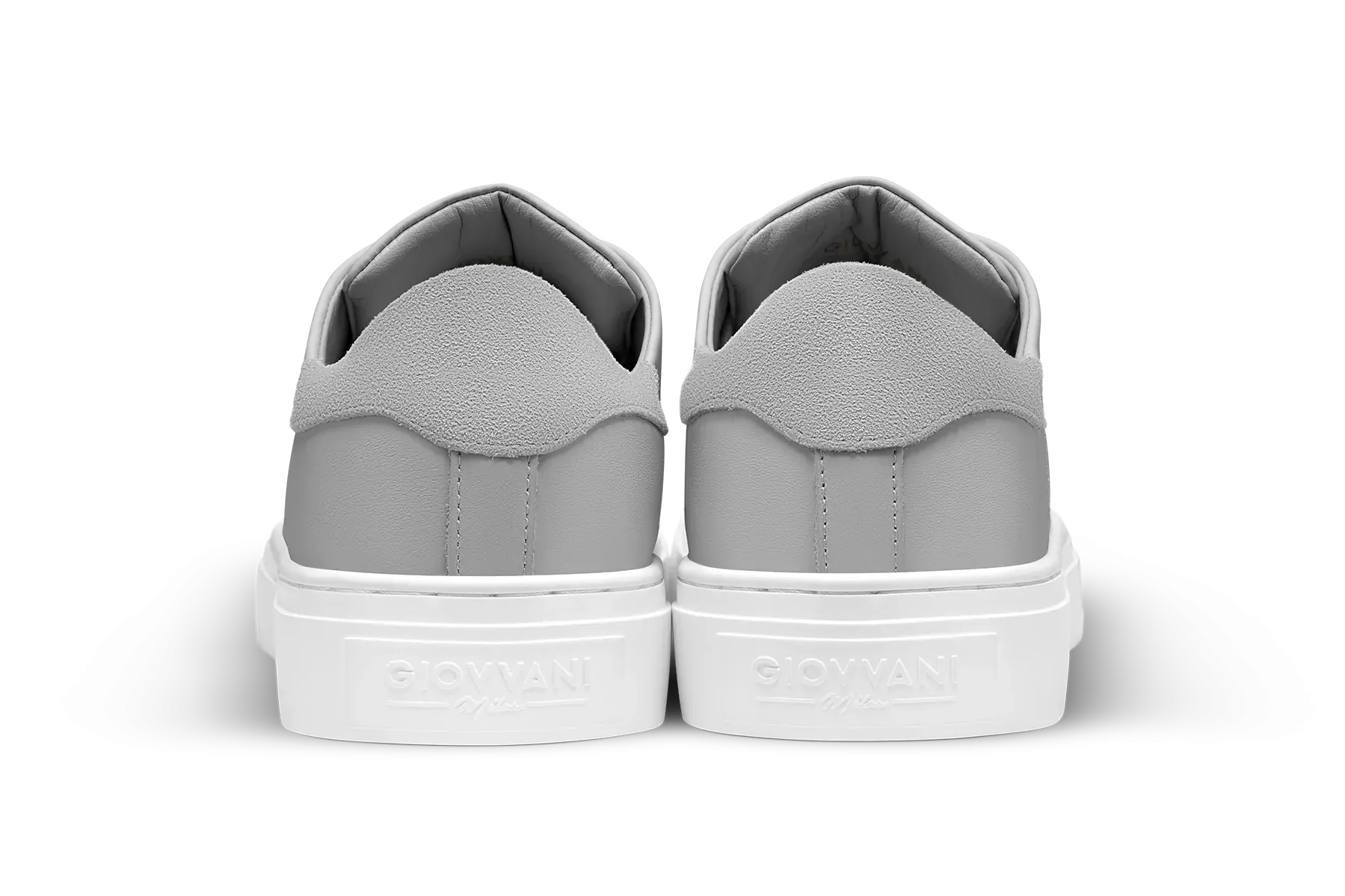 The Lorenzo - Grey Leather / White Sole - Womens