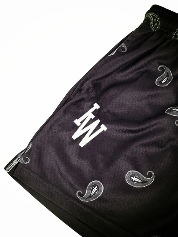 Training Fitness Mesh Stretch Shorts