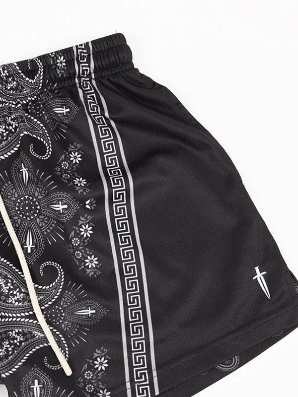 Training Fitness Mesh Stretch Shorts