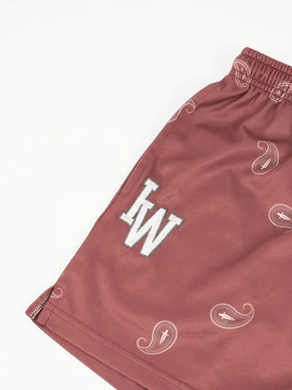 Training Fitness Mesh Stretch Shorts