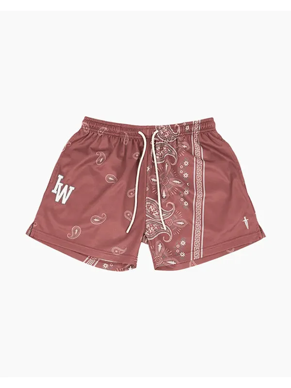 Training Fitness Mesh Stretch Shorts