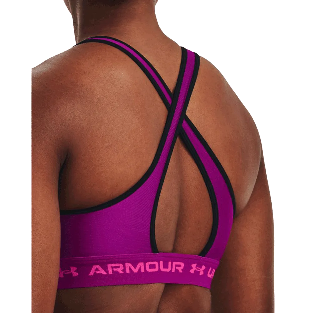 UA Women's Armour® Mid Crossback Sports Bra
