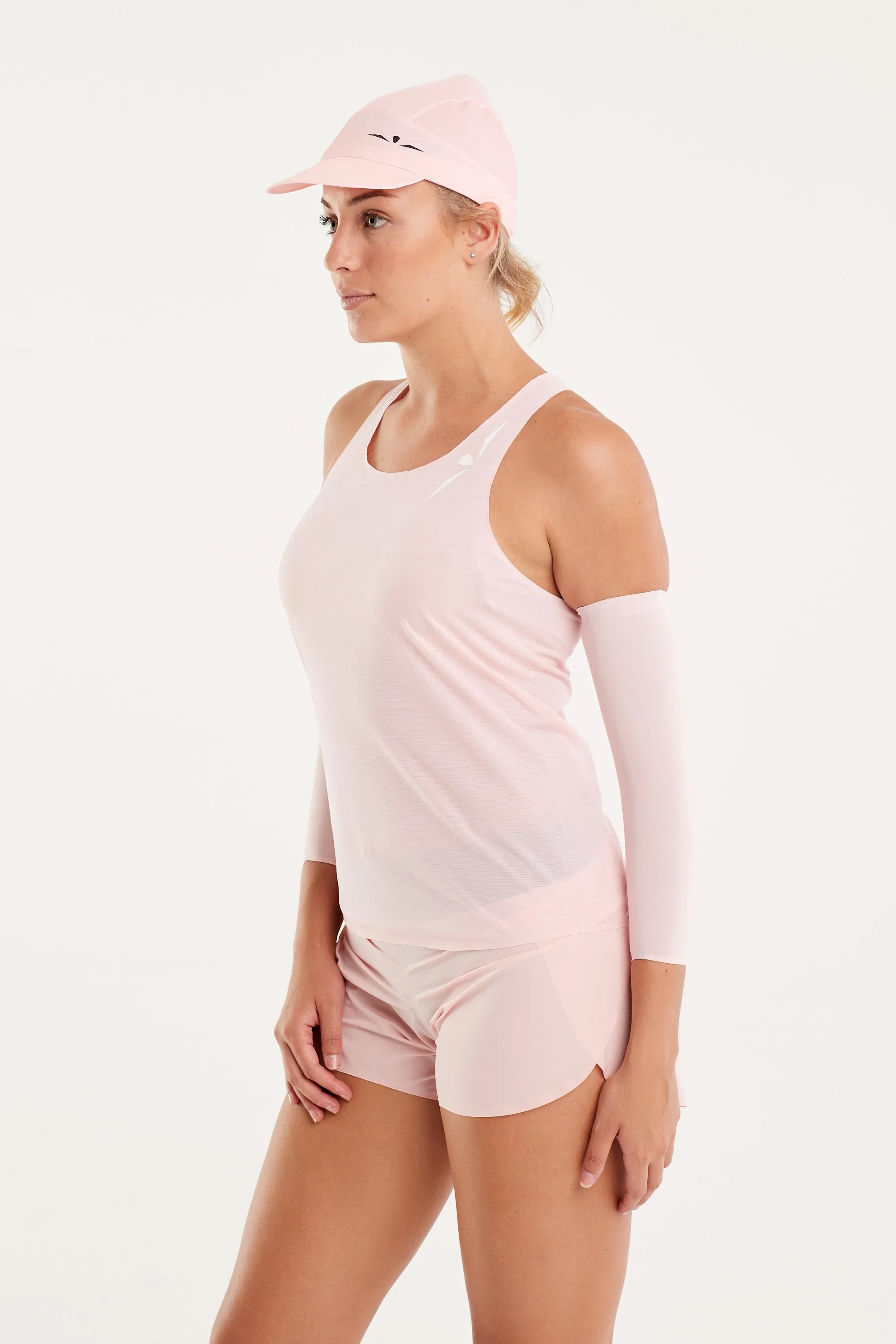 Uglow Women's Road Vest Micro Mesh - Rose Quartz