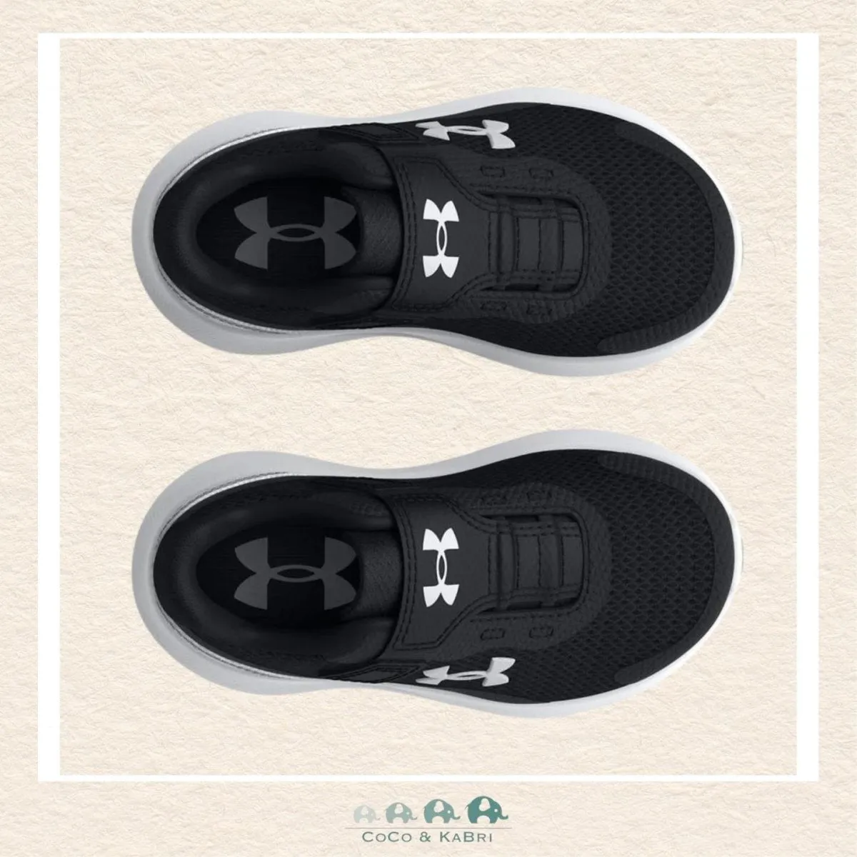 *Under Armour: Infant Surge 3 AC Running Shoes - Black (R1-305)