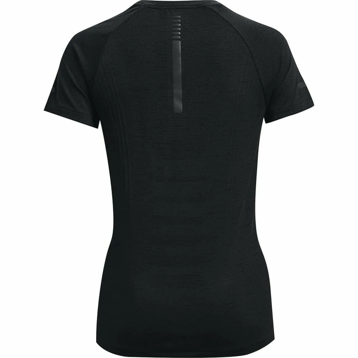 Under Armour Seamless Short Sleeve Womens Running Top - Black