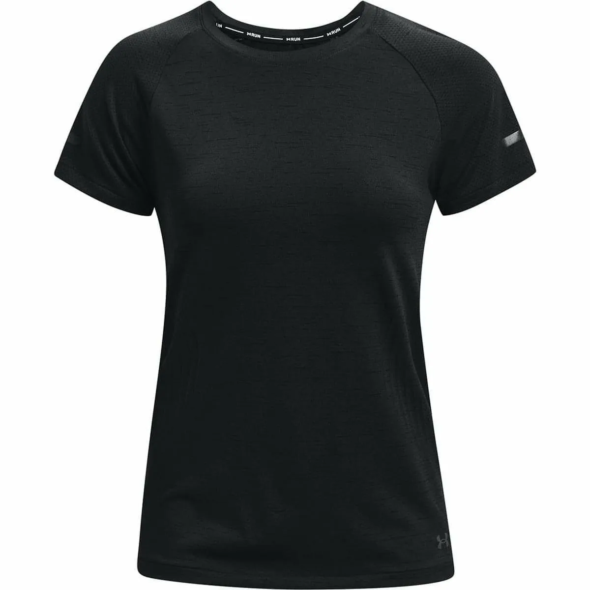 Under Armour Seamless Short Sleeve Womens Running Top - Black