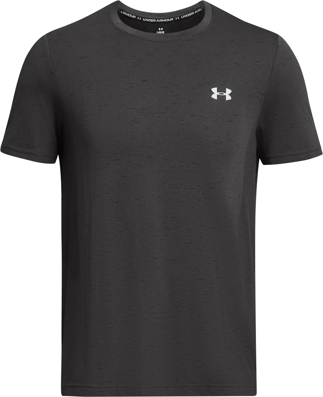 Under Armour Vanish Seamless Short Sleeve Mens Running Top - Grey