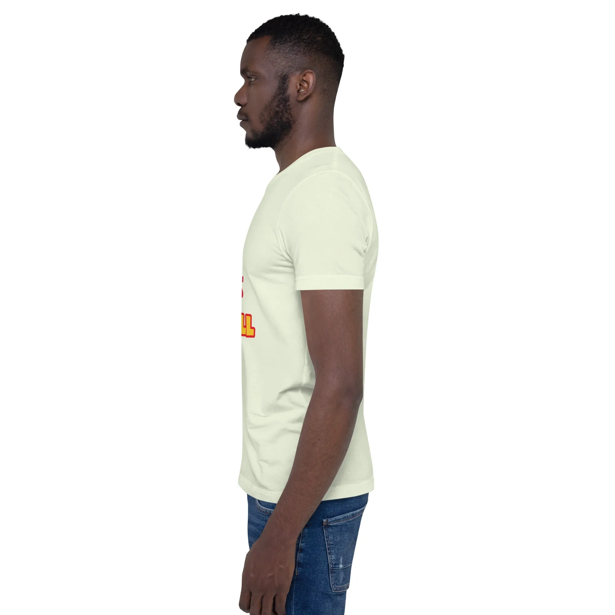 Unisex t-shirt "10107-0011-16 Life Is Chiefs Football (Black Logo)"