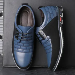 UrbanStride Herren Business-Schnürschuhe aus Leder