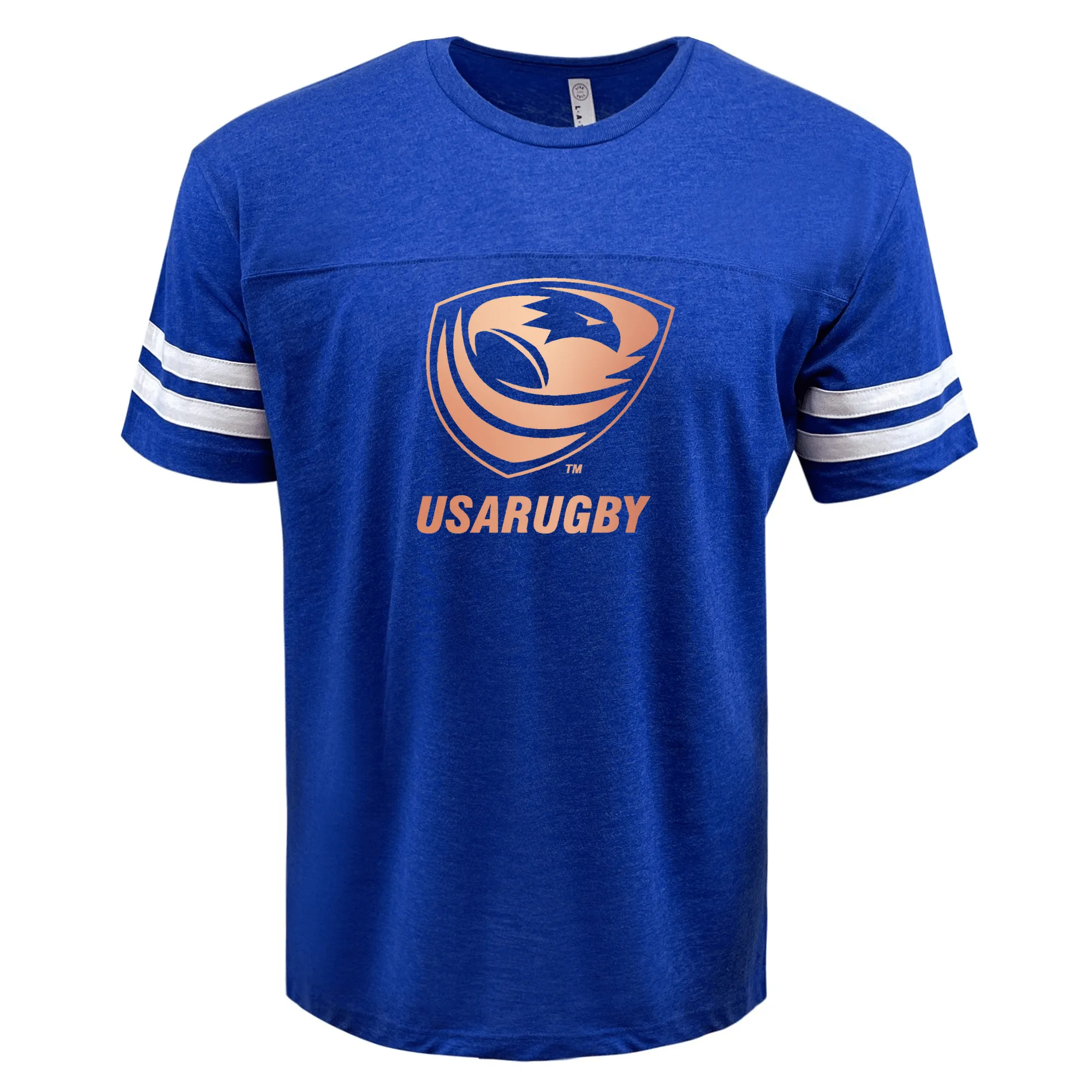 USA Rugby Bronze Football T-Shirt