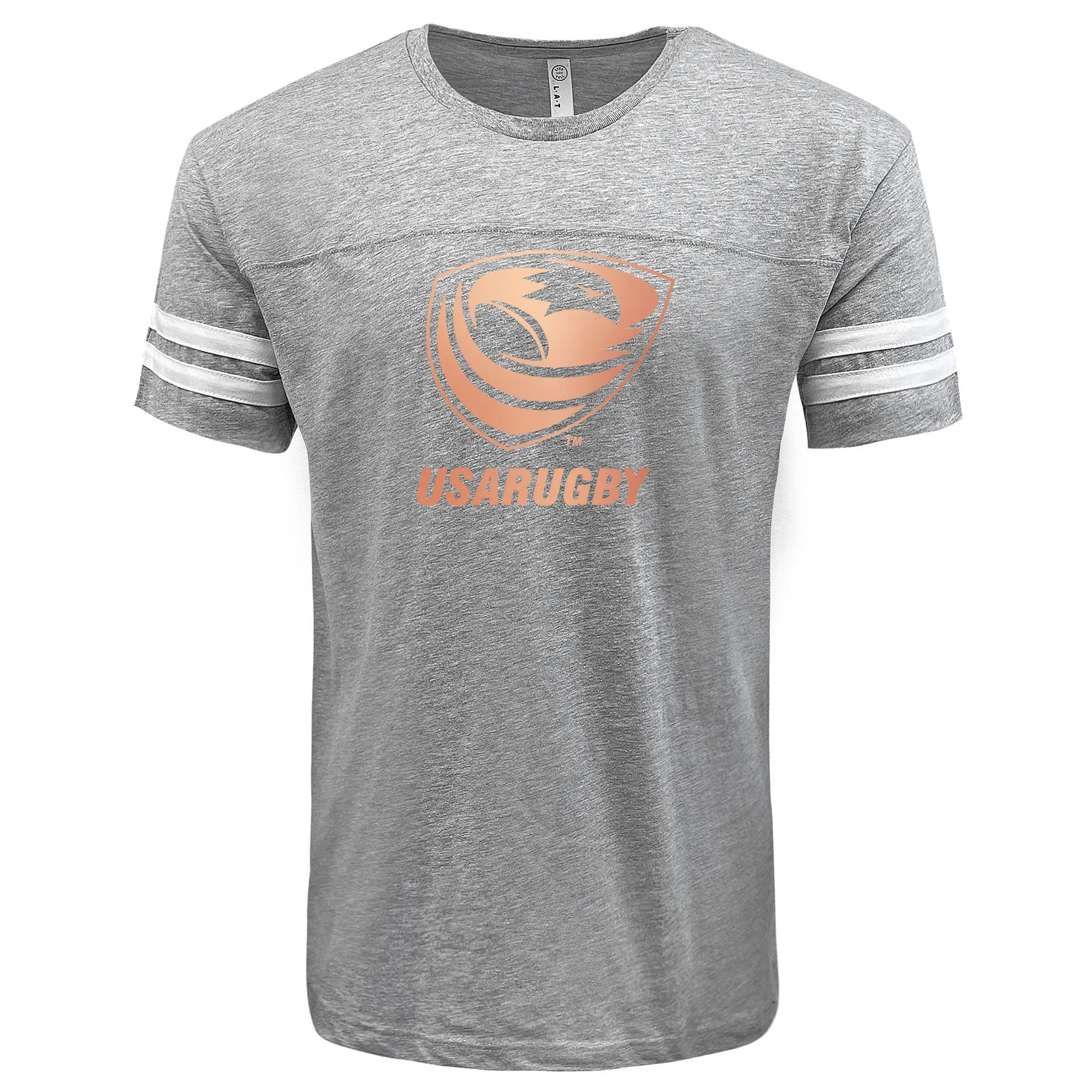 USA Rugby Bronze Football T-Shirt