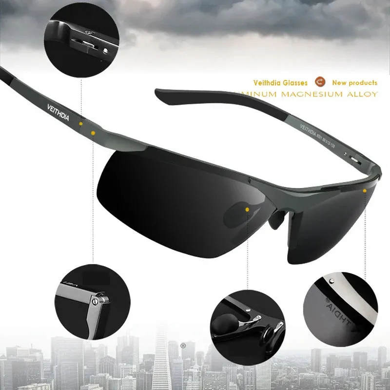 VEITHDIA Men's Polarized Sports Sunglasses