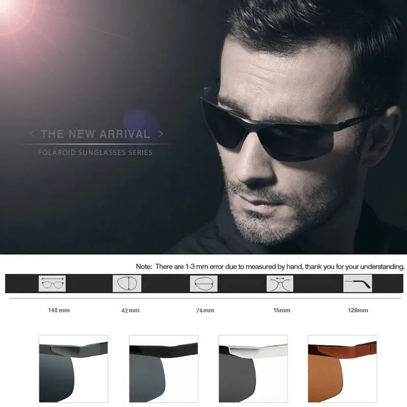 VEITHDIA Men's Polarized Sports Sunglasses