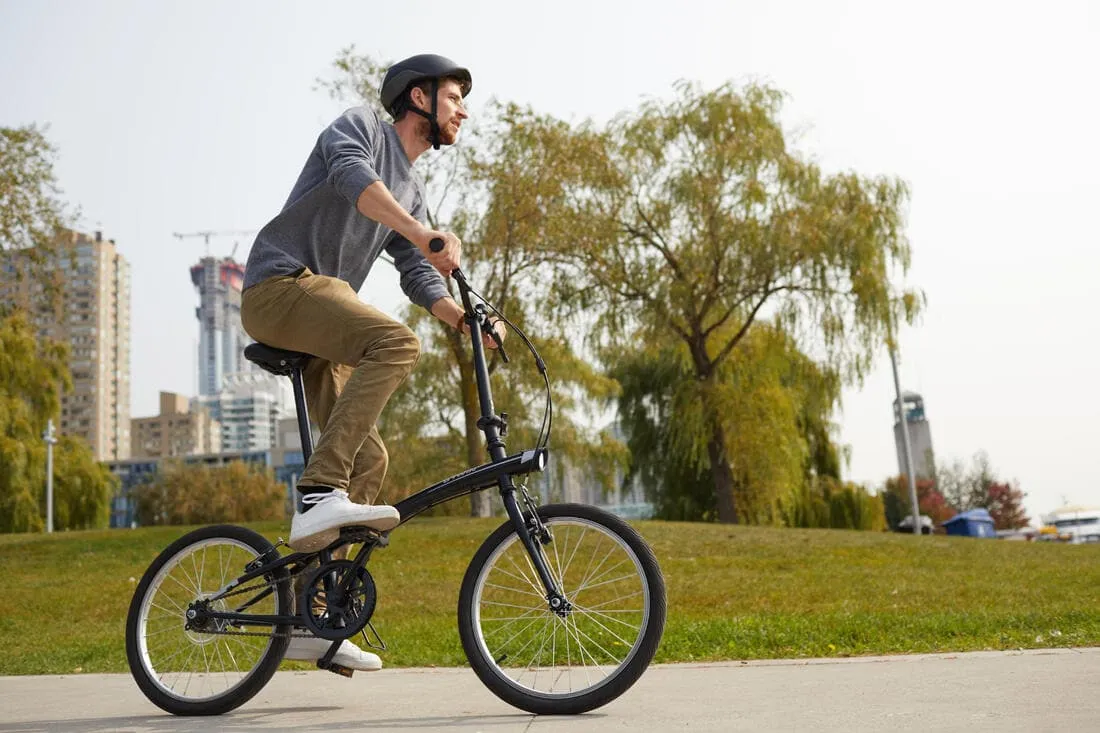 VELO PLIANT FOLD 100 NOIR