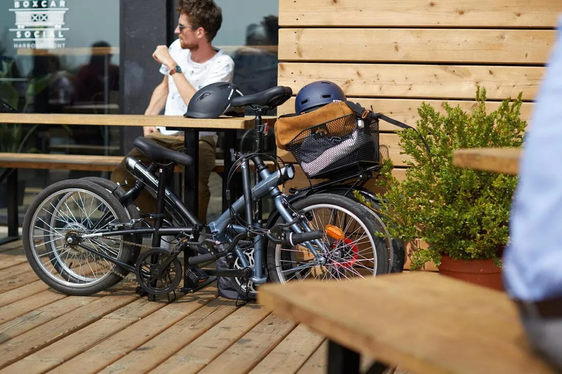 VELO PLIANT FOLD 100 NOIR