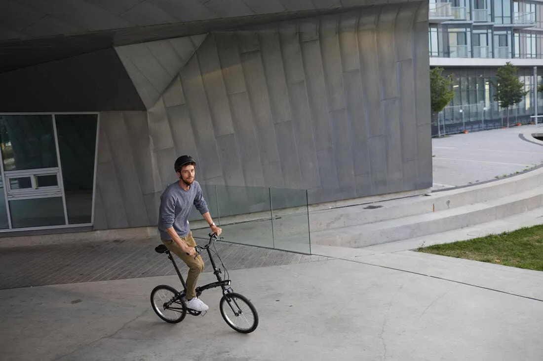 VELO PLIANT FOLD 100 NOIR