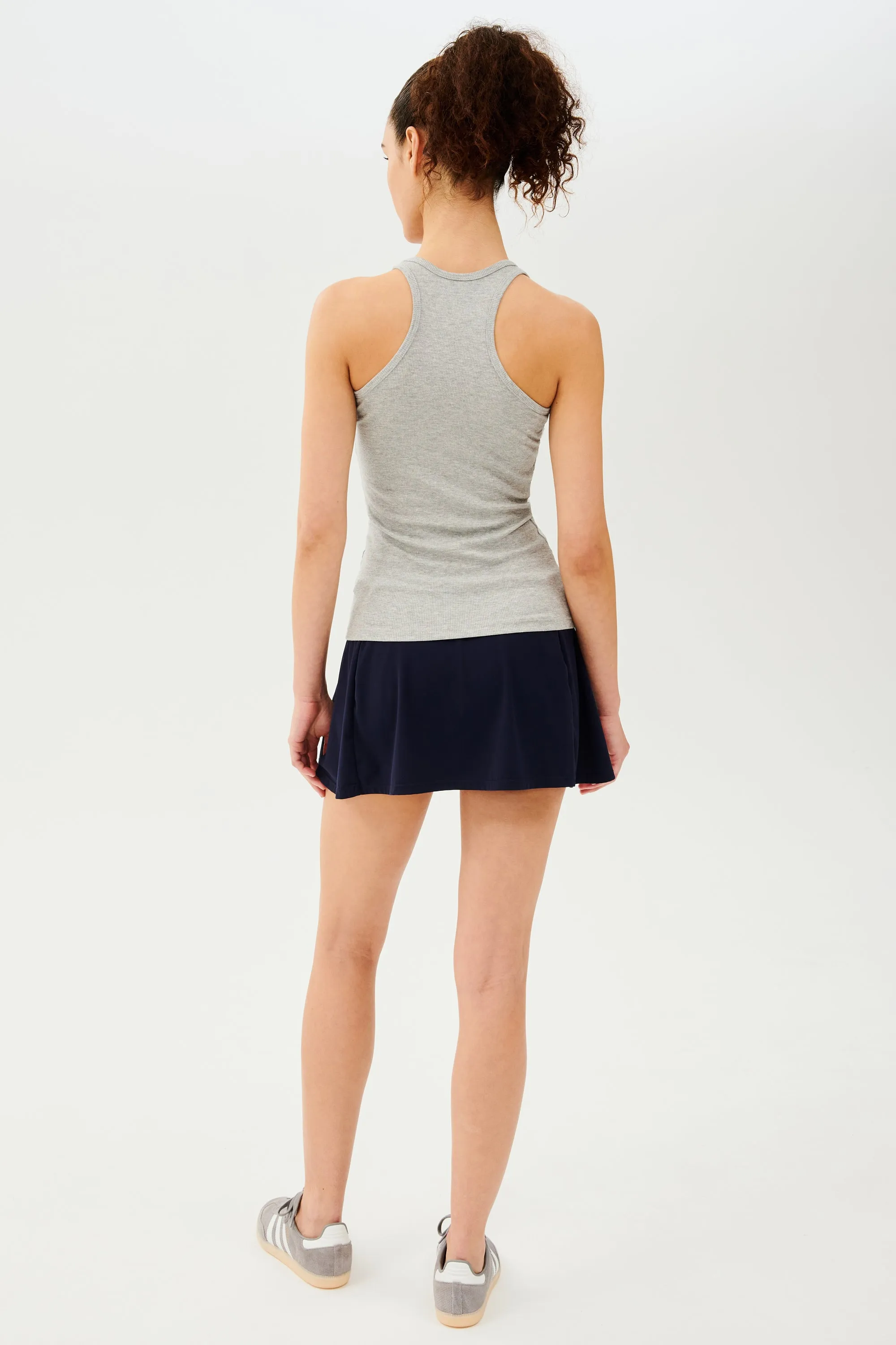 Venus High Waist Rigor Skort - Indigo