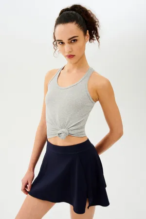 Venus High Waist Rigor Skort - Indigo