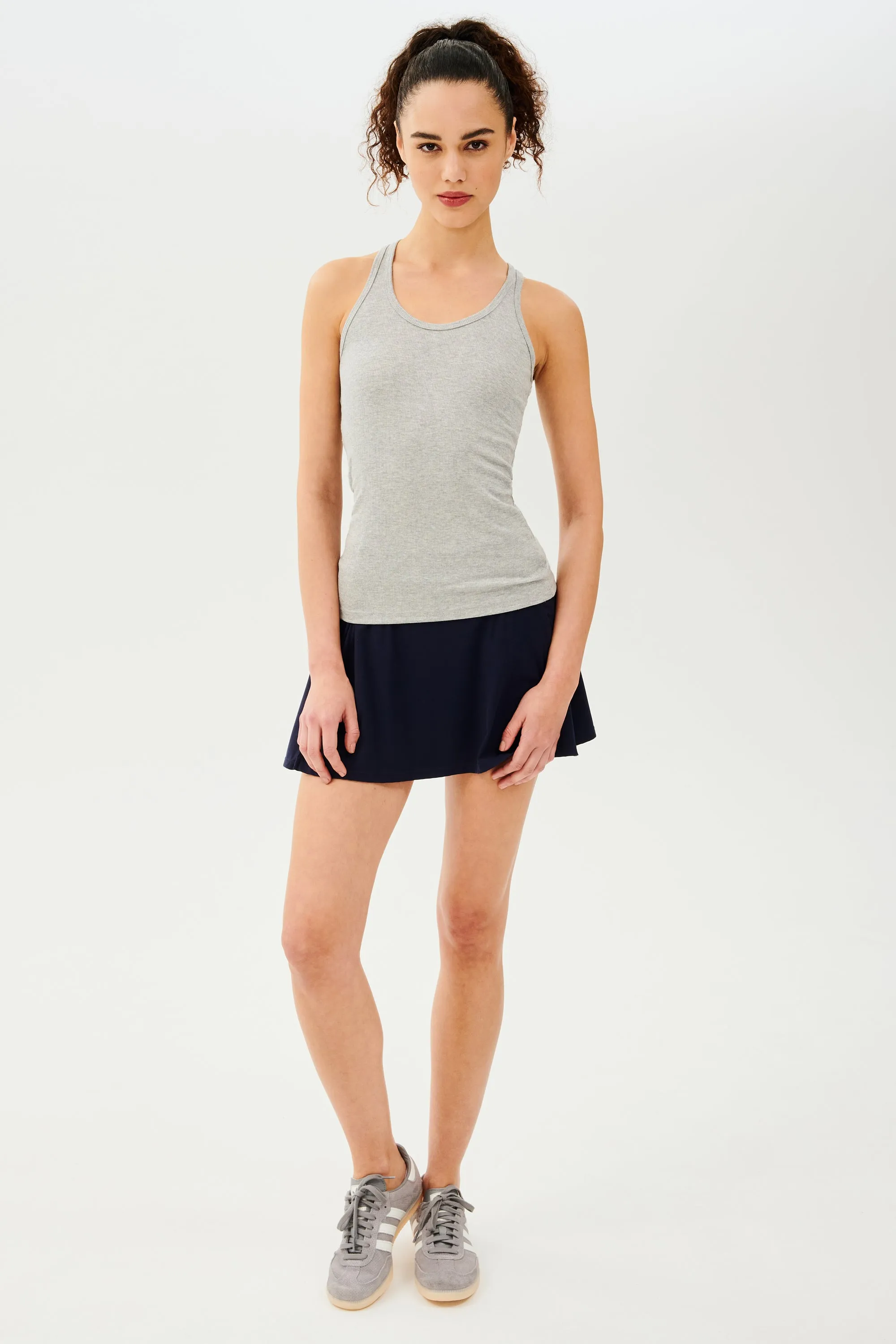 Venus High Waist Rigor Skort - Indigo