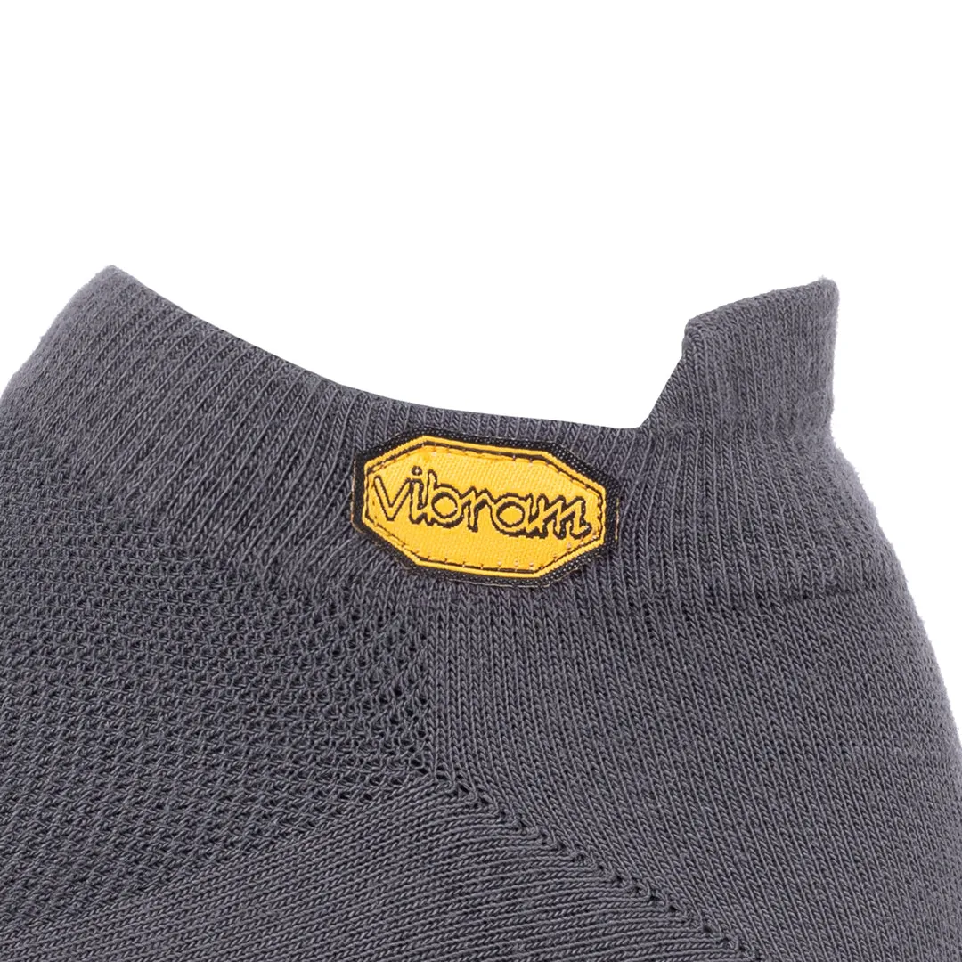 Vibram 5Toe Sock No Show (1pair)(Dark Grey)