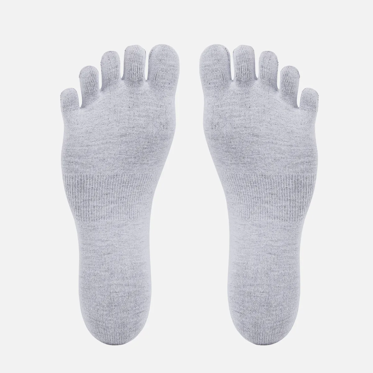 Vibram 5Toe Sock No Show (1pair)(Light Grey)