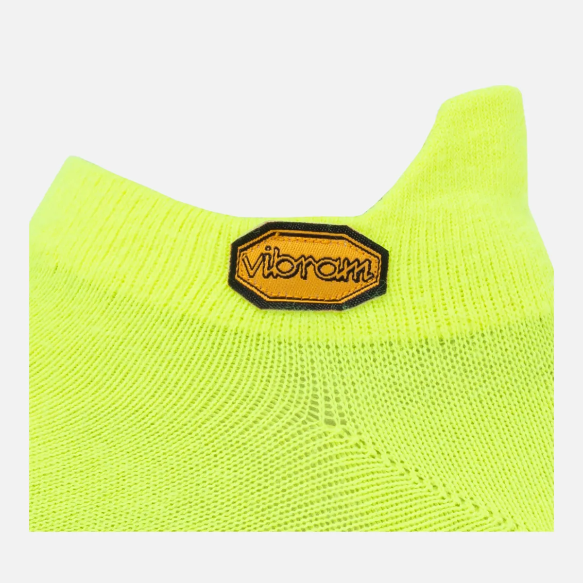 Vibram Five Fingers Socks No Show 1pair (Florocent Yellow)